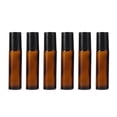 thumbnail image 2 of Here's a well structured product description and key information for:\n\n \n\n### **6pcs Refillable Amber Perfume Bottles with Stainless Steel Roller, 2 of 2