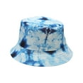 thumbnail image 2 of Hot Sales Under $5 Grey Unisex Bucket Hat GIJNRIUIUA Male's and Female's Casual Fisherman's Hat 3D Printed Pattern Tie Dye Double Basin Hat Outdoor Visor Trucker Hats, 2 of 3