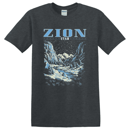 Zion National Park 90S Granola Aesthetic Y2K Utah Overd Nature T-shirt