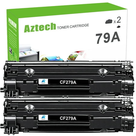 AAZTECH 2-Pack Compatible Toner Cartridge for HP CF279A 79A Laserjet Pro M12w M12a MFP M26nw M26a Printer Ink (Black)