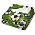 thumbnail image 4 of Yibo Hockeys Blanket Flannel Ultra-Soft Plush Lightweight for Kid Boy Girls Couch Sofa Decorative, 4 of 7