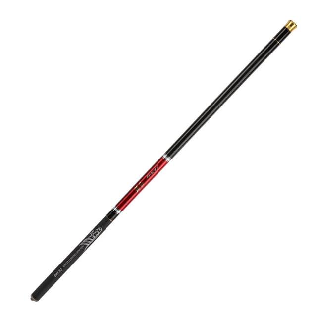 Qualitchoice Carbon Stream Rod 3.6-7.2m Super Light Big Fishing Rod 71cm Shrinks Fishing Rod
