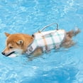 thumbnail image 6 of Dog Life Jacket with Chin Float (Red) | High Buoyancy Dog Swimming Vest with Rescue Handle & Reflective Stripes, Adjustable, Tear Resistant for Small and Large Dogs, 6 of 6