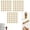 C, variant on Metal Anchor Fastener Assortment, Wall Mount Hardware for Tile, Stone and Cabinet, Short Screws for Hinge & Fixture Installation, Hardware Supplies for Kitchen, Bathroom, Multiple Pack Sizes (A)
