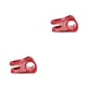 thumbnail image 4 of Vástago de bicicleta de montaña Eigraketly 31,8mm aleación de aluminio extensor de manillar Rojo 2piezas, 4 of 6