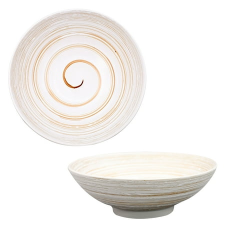

Qeeadeea Ceramic Ramen Bowl Set Of 2 Stackable Pasta Bowls 8.5 Inch Soup Bowl Microwave Bowl Oven Safe.-white-800ml