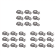 thumbnail image 1 of 27 Pcs Lames de Rechange pour Rasoir Électrique, Lames de Rechange pour Tondeuse Nasale, Tondeuse de Temple, Machine à Raser Électrique, 27 x Lames de Rechange, Argent, 1 of 6