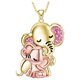 thumbnail image 1 of Collar de Elefante High Monaco ElephantNeck03 Dorado/Rosa Metal, 1 of 4
