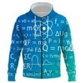 thumbnail image 1 of Sudadera con capucha con estampado 3D de fórmula matemática para hombre y mujer, ropa de calle informal de moda, estilo hip hop, con cremallera, 2024, 1 of 6
