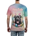 thumbnail image 5 of Happy Easter Pitbull with Bunny Ear Headband and Flowers All Over Print 3D Shirt Unisex Merch Terrier Dog Lover - 13001, 5 of 6