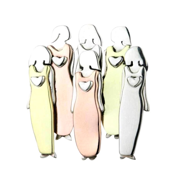 Three sales sisters pin