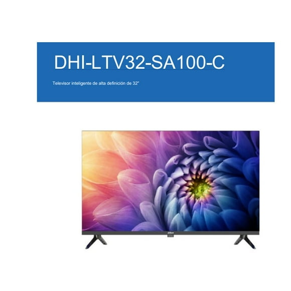 Smart Tv Pantalla Dahua 32 Android Tv Bluetooth Wifi