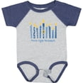 thumbnail image 3 of Inktastic Peace Light Hanukkah Boys or Girls Baby Bodysuit, 3 of 5