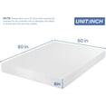 Memory Foam Mattress Queen Size,8 inch Gel Mattress for Cool Sleep