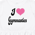 thumbnail image 4 of Inktastic I Love Gymnastics Girls Toddler Dress, 4 of 5