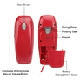 thumbnail image 7 of EEEkit Auto Electric Can Opener for Seniors with Arthritis, Smooth Edge, Hands-Free, Battery Operated, Red, 7 of 7
