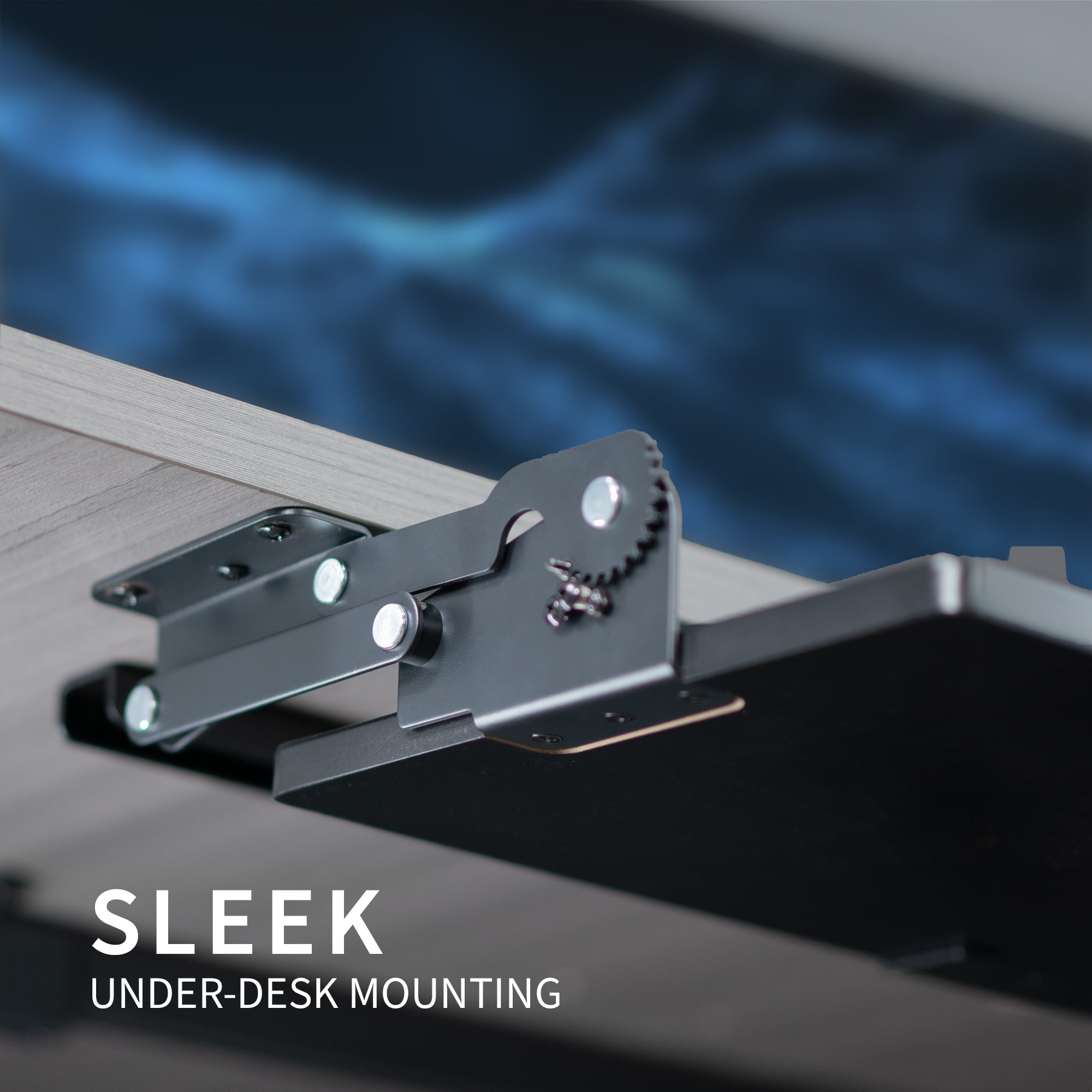 VIVO Extra Sturdy 34" Under Desk Keyboard Tray with Swinging Height Adjustment