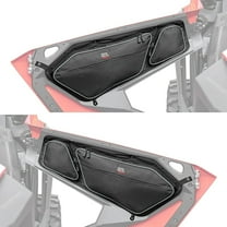 KEMIMOTO 2PCS UTV Storage Door Bags Side Door Tool Bags with Removable Knee Pad and PVC Wear Resistant Zippers Compatible with Polaris RZR PRO XP 2020-2023