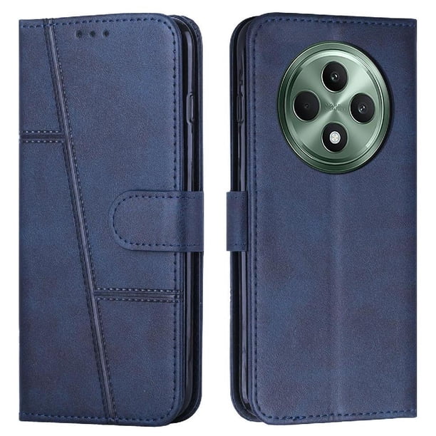 Funda Flip para FOXDOCK OPPO Reno12 F – Carcasa delgada y resistente a impactos con soporte para uso diario y profesional