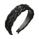 thumbnail image 1 of Diadema trenzada para el cabello, tocado, accesorios para el cabello, diademas para mujeres, Negro, 1 of 9