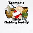 thumbnail image 2 of CafePress - Grampa's Fishing Buddy Infant Bodysuit - Baby Light Bodysuit, Size Newborn - 24 Months, 2 of 4