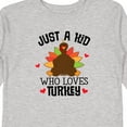 thumbnail image 4 of Inktastic Thanksgiving Funny Kids Turkey Boys or Girls Long Sleeve Toddler T-Shirt, 4 of 5
