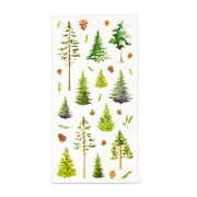 Hello Hobby Green Trees Designer Stickers, 31 Count