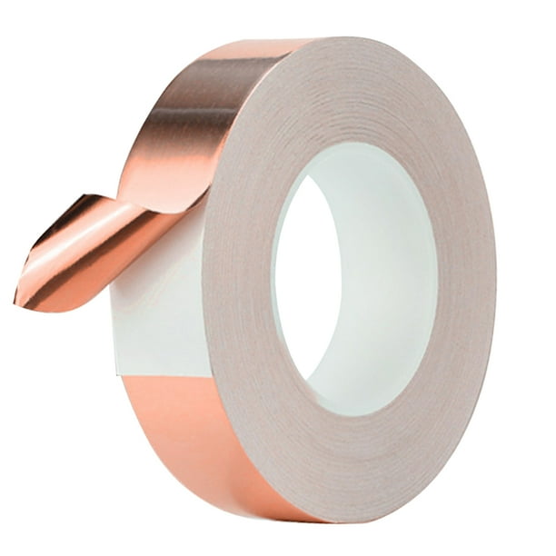 Cinta Contra Caracoles De Cobre Trampa Para Caracoles De Lámina De Cobre De 30 Mm (Doble Guía)