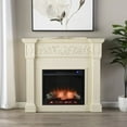 thumbnail image 4 of Calvert Carved Touch Screen Electric Fireplace, 4 of 5