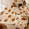 thumbnail image 6 of Fall Throw Blanket - Flannel Soft Blanket for Couch Bed, Cozy Decorative Blankets for Living Room Bedroom, 39.4x27.6", 6 of 6