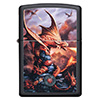 Black Matte Fire Breathing Dragon