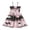 Belt Bow Illustration, variant on Woman' Casual-Dresses Sleeveless Camisole A-Line Dress for 2Y-7-8Y,Light Blue Hydrangea
