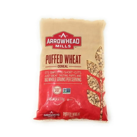 Arrowhead Mills Puffed Wheat Cereal 6 oz (Pack of 3)