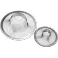 thumbnail image 1 of 2 Pc Metal Mesh Sink Strainers Mesh Kitchen Sink Heavy Duty Basket Drain Filter, 1 of 2