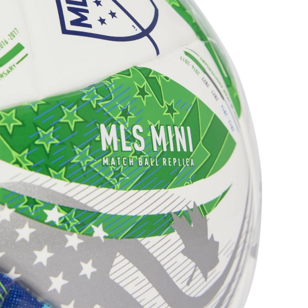 Adidas MLS Size 1 Mini Club Sports Ball - White