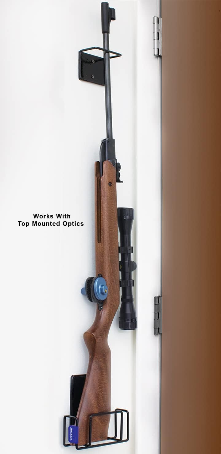 Rack'Em Racks Mount Anywhere Vertical Rifle Rack Black