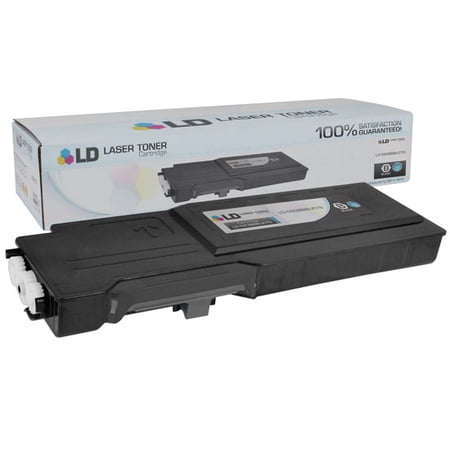 LD © Compatible 593-BBBU 6K Page High Yield Black Toner Cartridge (RD80W) for Dell C2660dn C2665dnf Laser Printers