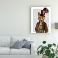 thumbnail image 3 of Trademark Fine Art 'Vivienne Steampunk Fox' Canvas Art by Fab Funky, 3 of 3