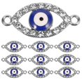 thumbnail image 2 of Evil Eye Charm Pendant, Versatile Alloy Craft for DIY Jewelry Making, Durable Design, 2 of 4