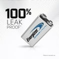 thumbnail image 3 of Energizer Lithium 9V Batteries (2 Pack), Lithium 9 Volt Batteries, 3 of 9