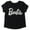 Black / silver, variant on Barbie Toddler Girls Metallic Print Pullover T-Shirt Toddler to Big Kid
