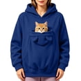 thumbnail image 2 of UOCUFY Pet Pouch Hoodie for Women Cat Dog Carrier Hoodies Carrying Pet Pocke Blue,Size XL, 2 of 6