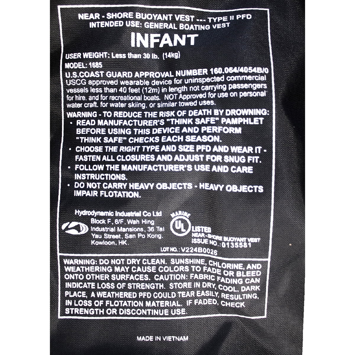 Kemp Universal Life Jacket