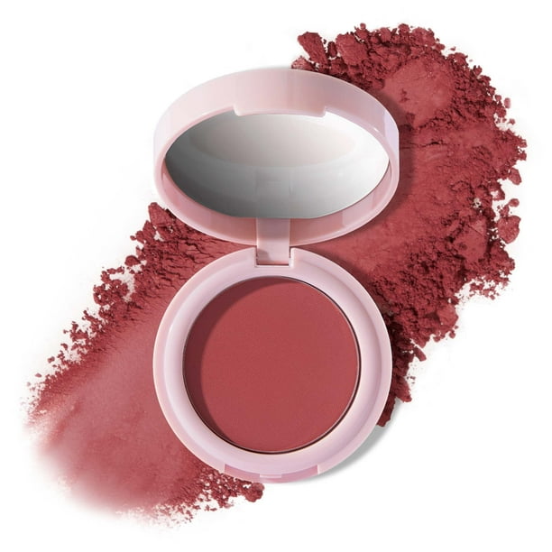 Polvo antibalas Blush Mally Beauty, robusto, rosa mate