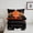 Black Orange, variant on Castle Fairy Kids Football Twin Comforter Sets,Ball Game Bedding Set,Sport Bedding Set