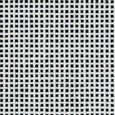 Zweigart Orange Line Blank Mono Deluxe 10-Mesh White Needlepoint Canvas 20" X 18"