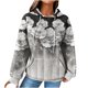 thumbnail image 2 of Sudaderas y chaquetas casuales con capucha de manga larga para mujer, sudaderas casuales de cuello redondo y manga larga, blusas lisas con capucha, top de poliéster para mujer, 2 of 3