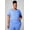 Ceil Blue, variant on Women's Method Scrub Top, 2-Pocket V-Neck - MotionTech Fabric, 4-Way Stretch, Wrinkle-Resist, Anti-Shrink, Semi-Slim Fit (Sizes Vary)