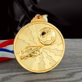 thumbnail image 3 of Medalla De Fútbol Medallas de competición Colección Medalla conmemorativa Útiles escolares (Oro), 3 of 6