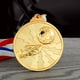 thumbnail image 3 of Medalla De Fútbol Medallas de competición Colección Medalla conmemorativa Útiles escolares (Oro), 3 of 6